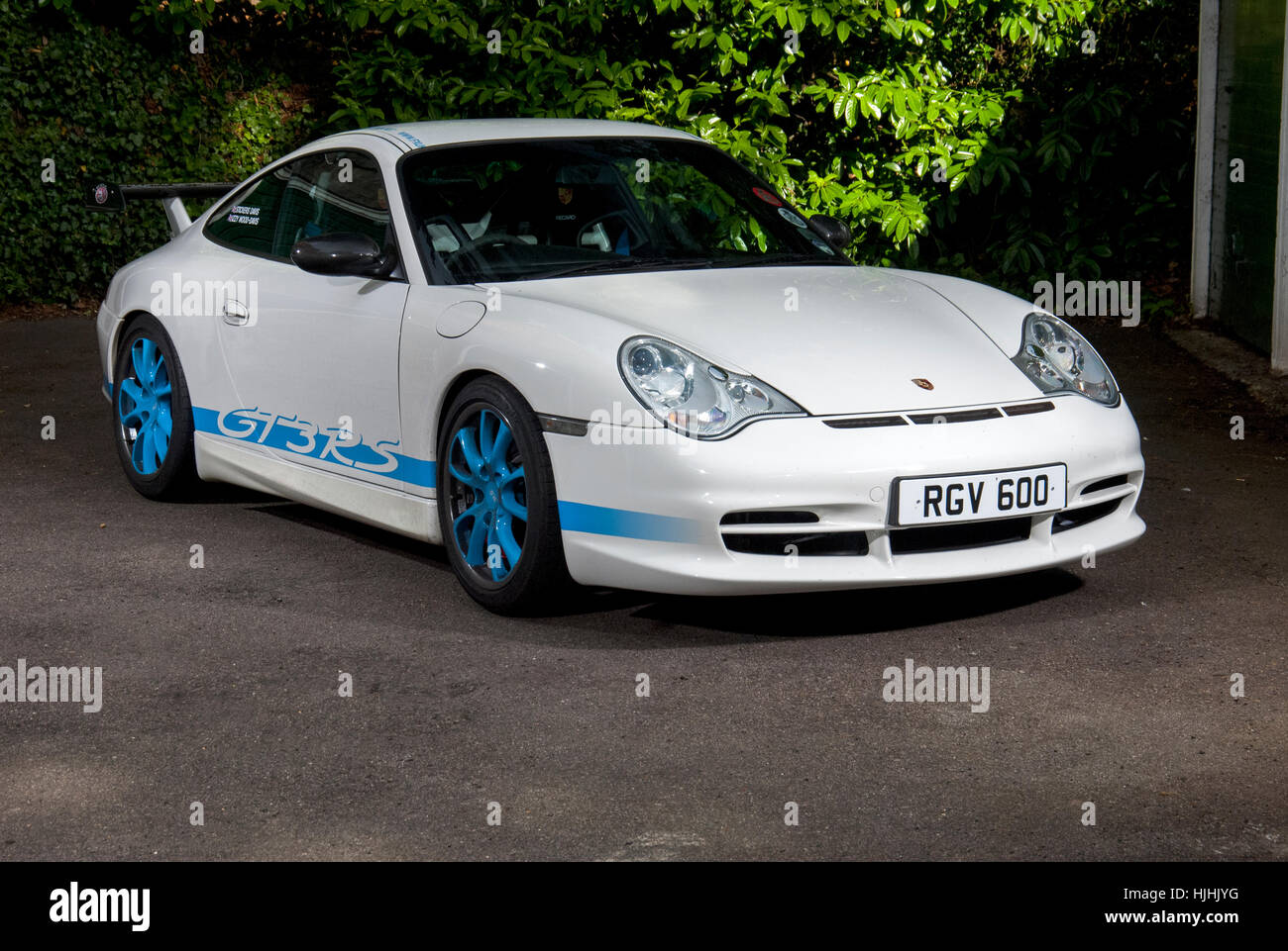 Porsche 911 GT3 RS 996 super coche Foto de stock