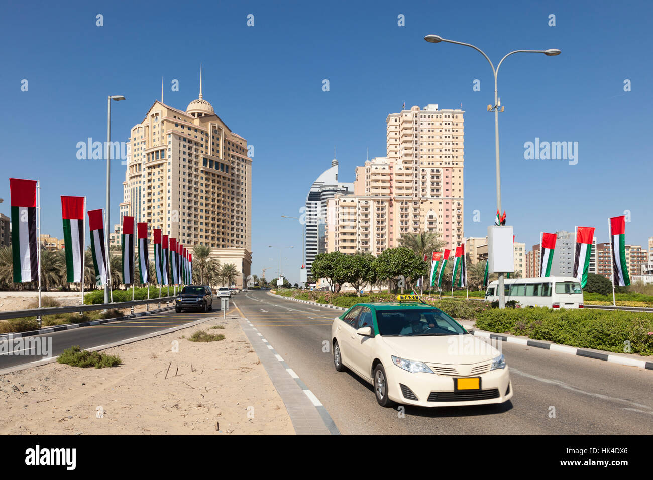 Ciudad Académica de Dubai, Emiratos Árabes Unidos Foto de stock
