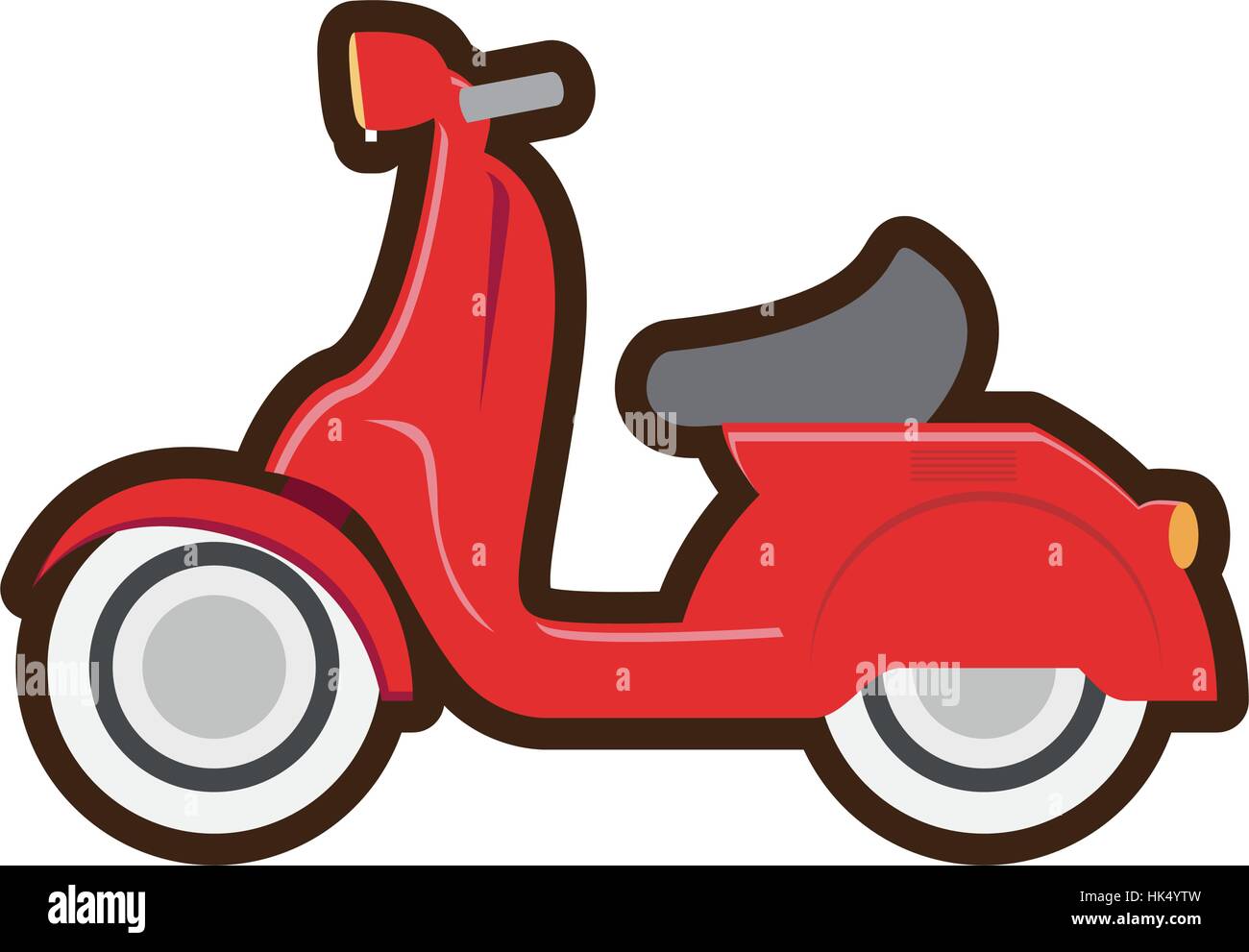 Acelerar la entrega de motocicletas caricatura ilustración vectorial EPS 10 Ilustración del Vector