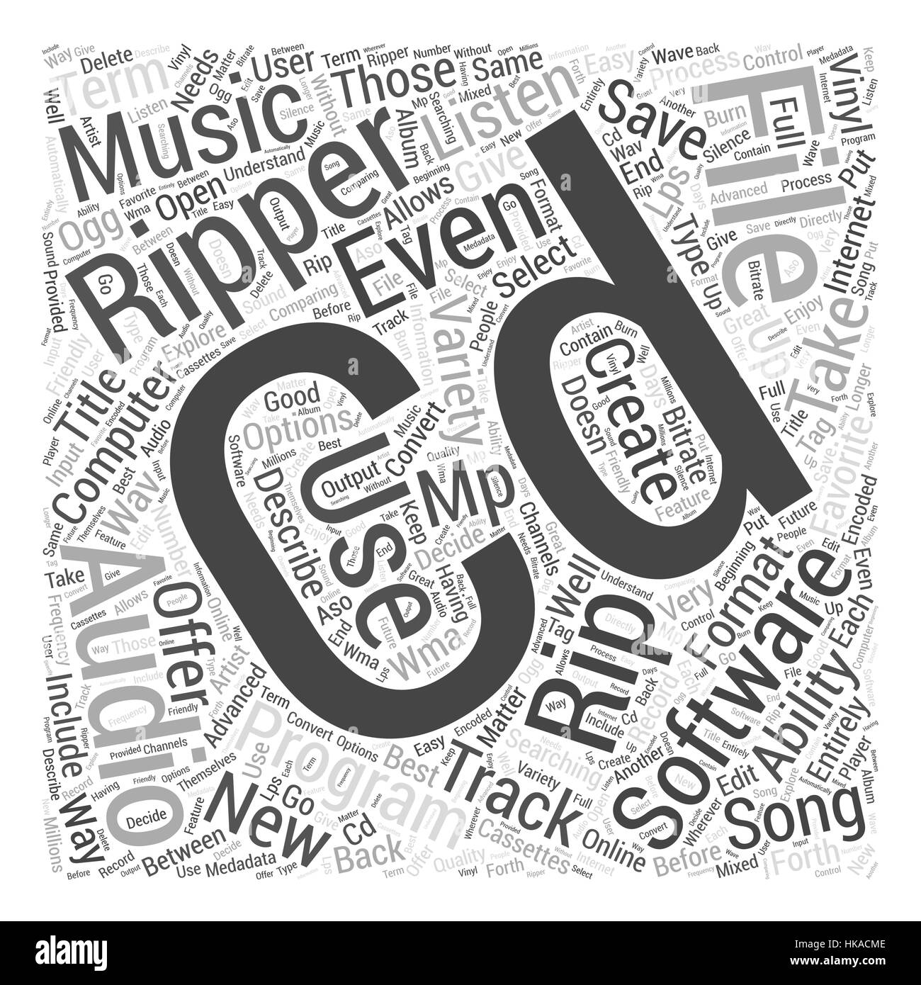 Software Cd Ripper Palabra Nube Concepto Imagen Vector De Stock Alamy