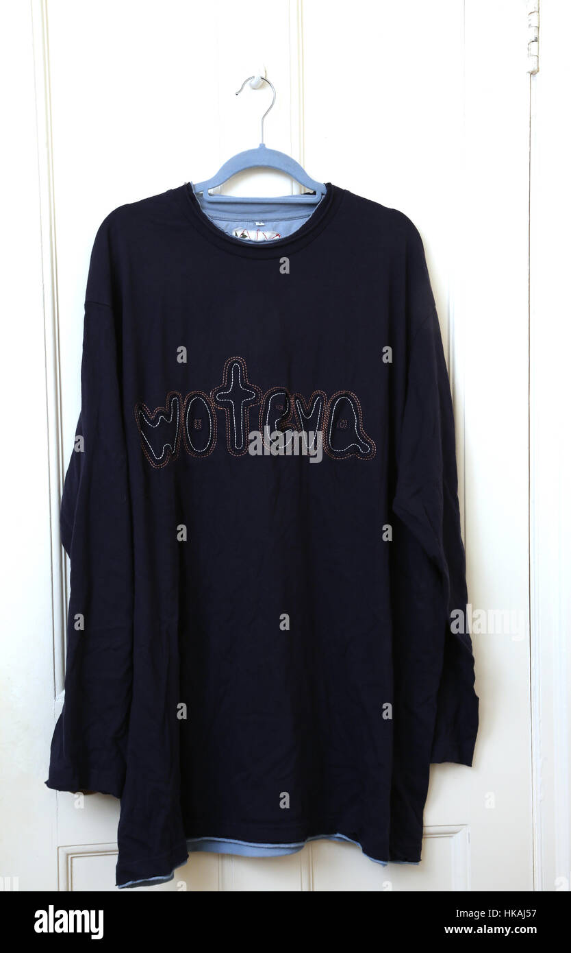 Camiseta de manga larga "Woteva' Foto de stock