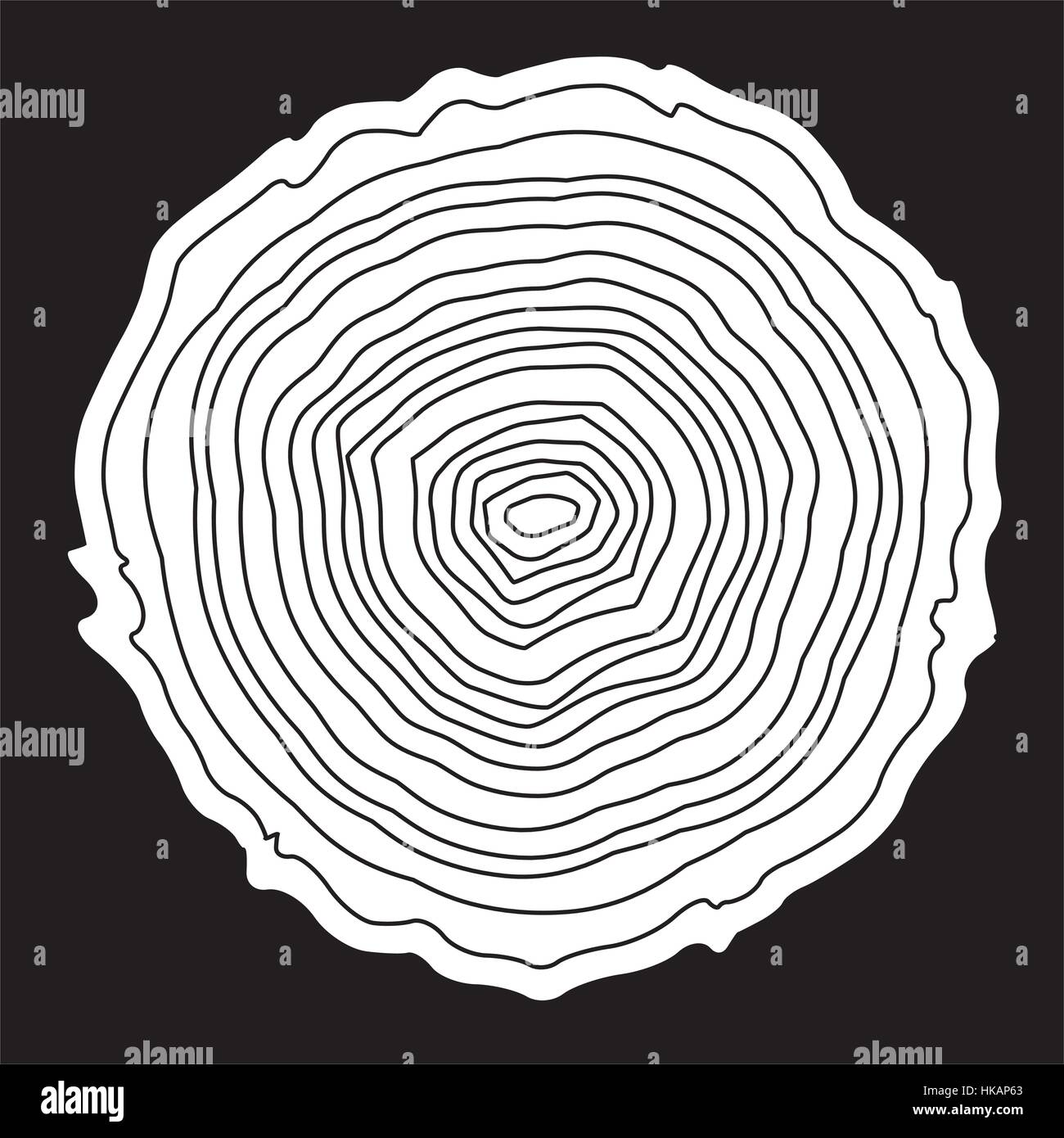 Los Anillos De Los Arboles Antecedentes Y Corte De Sierra Tronco Vector La Silvicultura Y La Serreria Imagen Vector De Stock Alamy