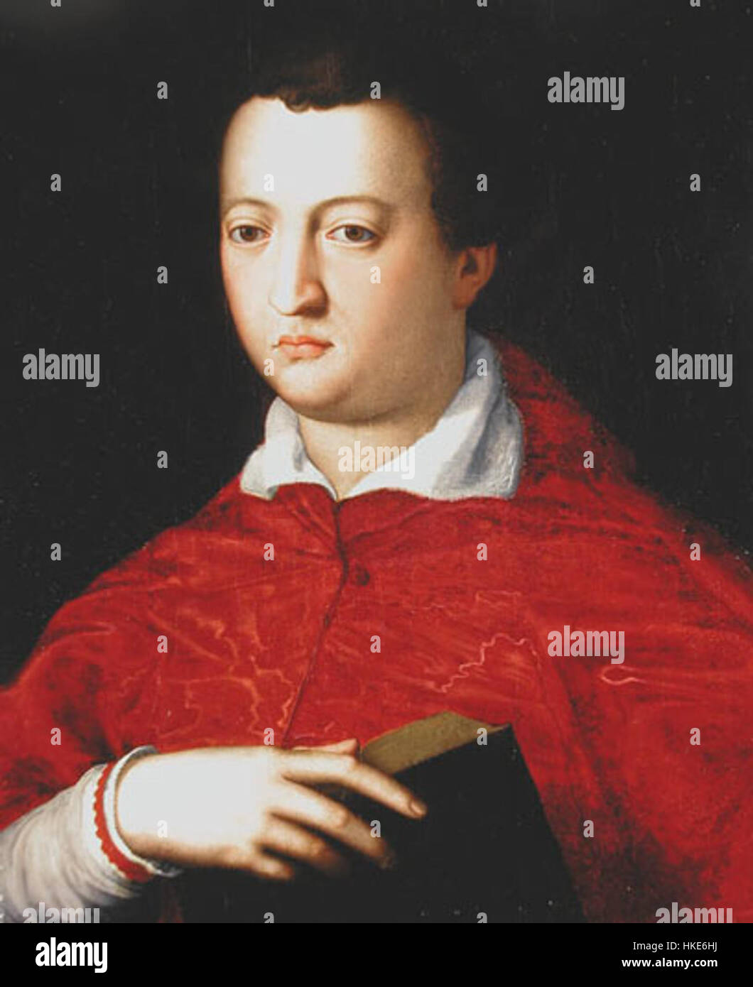 Lomi, Baccio (attr.) El cardenal Giovanni di Cosimo I de Medici, Arcivescovo di Pisa Foto de stock