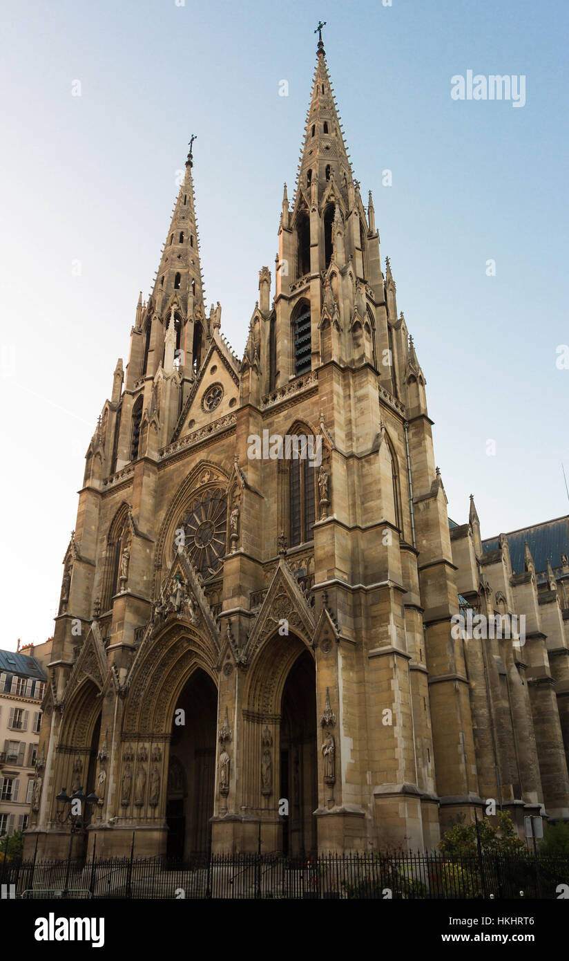 La Basílica de Santa Clotilde es una iglesia basílica de París, situado en la Rue las causas, en la zona de Saint-Germain-des-Prés. Es mejor conocido f Fotografía de stock - Alamy La Basílica de Santa Clotilde es una iglesia basílica de París, situado en la Rue las causas, en la zona de Saint-Germain-des-Prés. Es mejor conocido f Fotografía de stock - Alamy