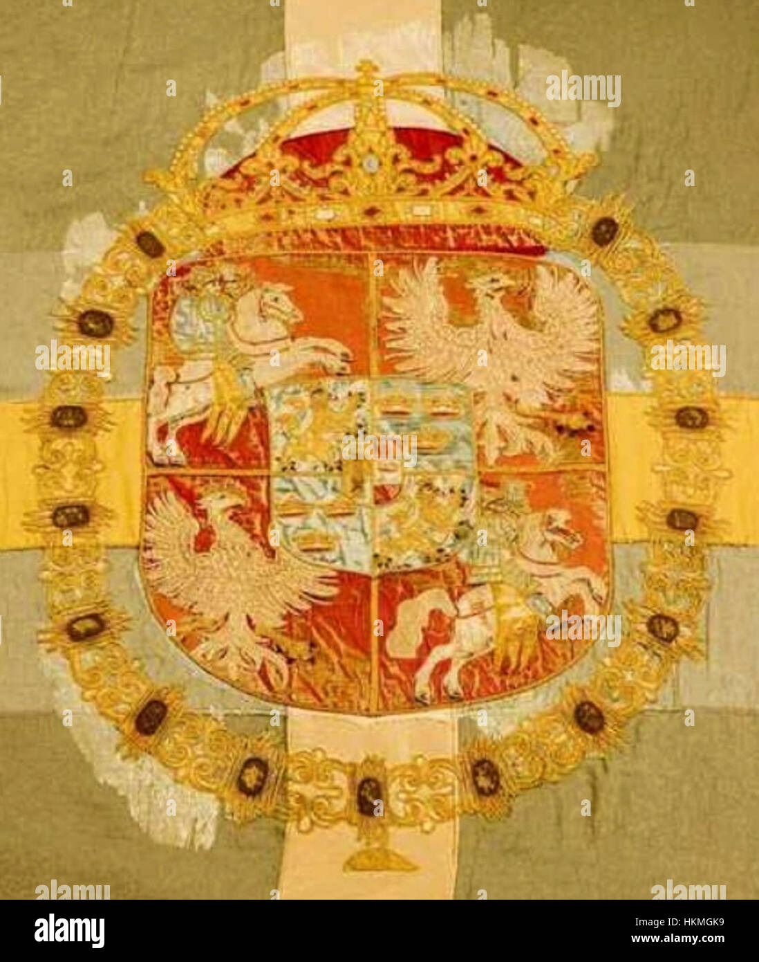 Estandarte de Juan II Casimiro de Polonia 1 Fotografía de stock Alamy