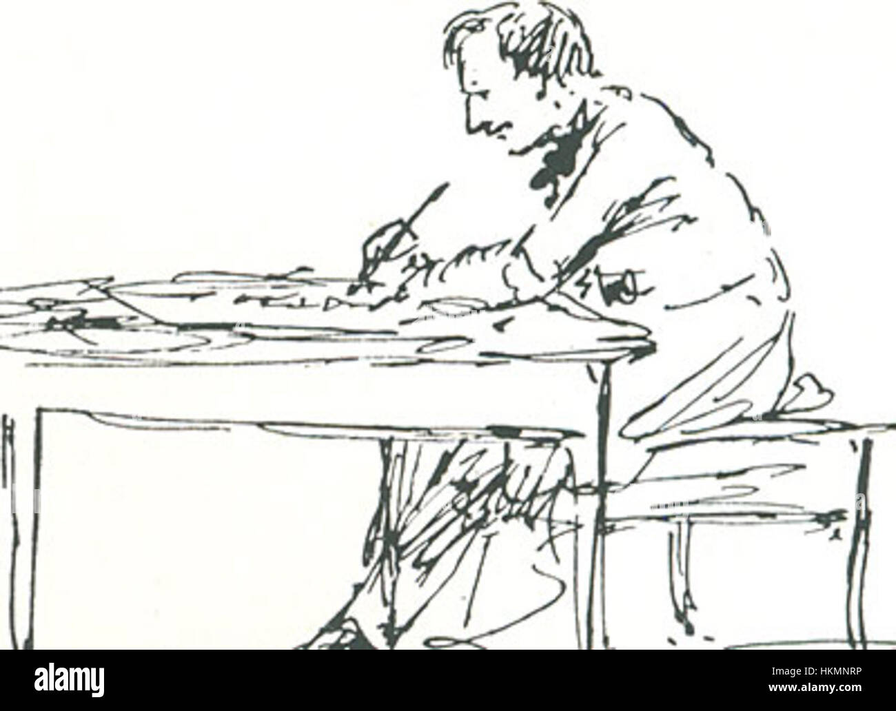 Aivazovsky sketch Foto de stock