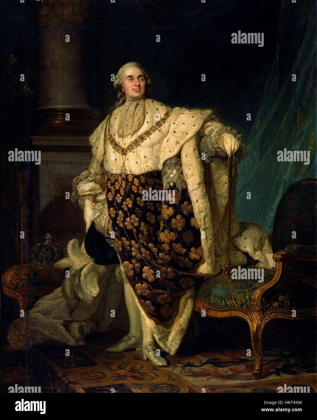 Duplessis, Joseph-Siffrein. Luis XVI, roi de France (1754-1793) Foto de stock