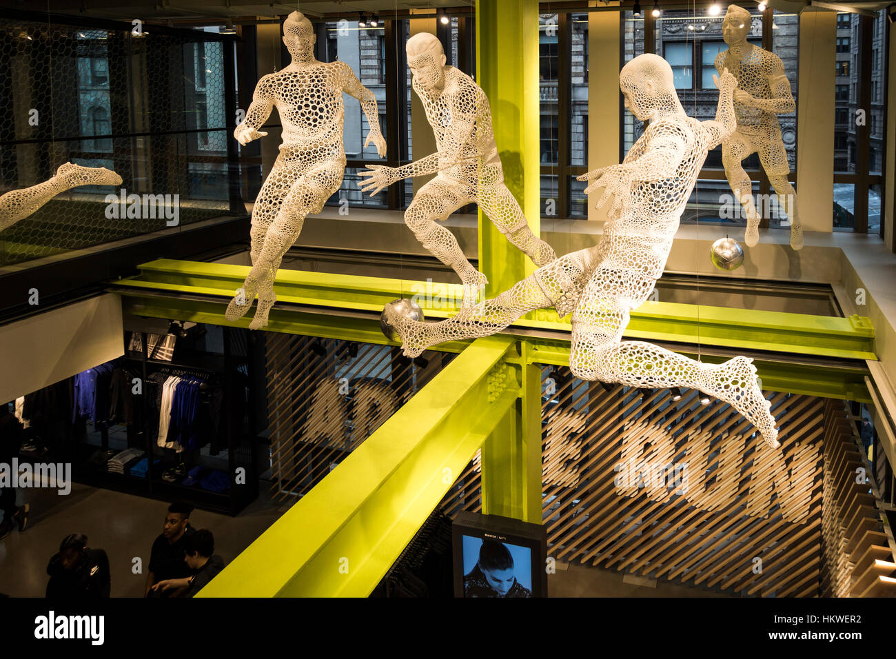 Nike soho store e imágenes de alta resolución -