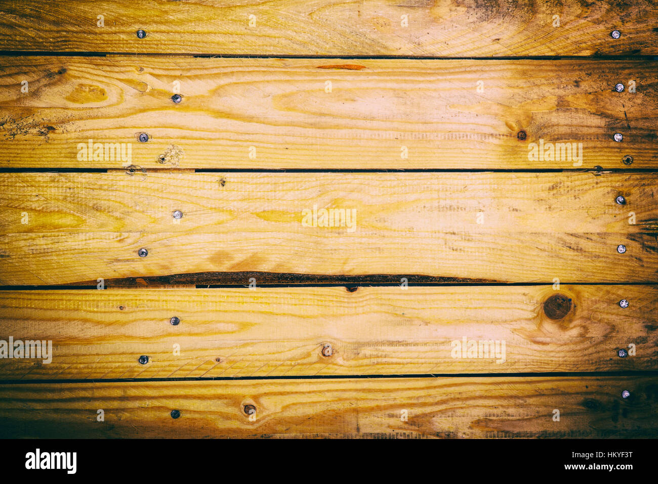 Textura de madera antiguos paneles de fondo. Foto de stock