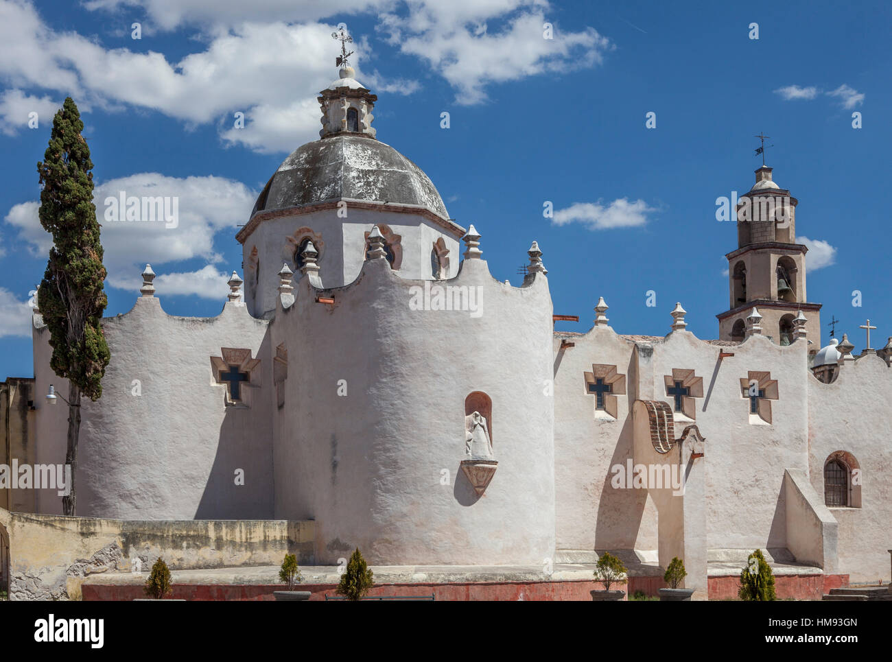 México, Estado de Guanajuato, fachada, santuario de Jesús Nazareno de Atotonilco, siglo XVIII México, Estado de Guanajuato, fachada, santuario de Jesús Nazareno de Atotonilco, siglo XVIII