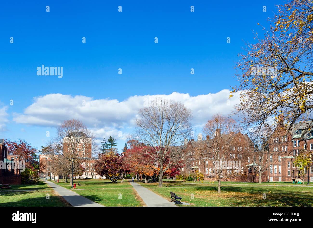 Vassar College de Poughkeepsie, Estado de Nueva York, EE.UU. Foto de stock