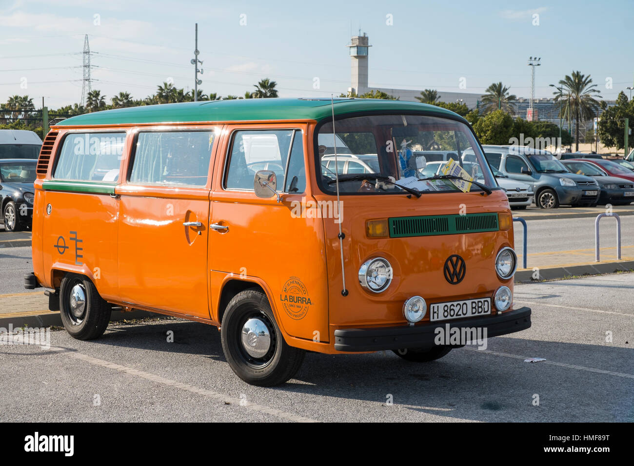 Furgoneta Volkswagen Foto de stock