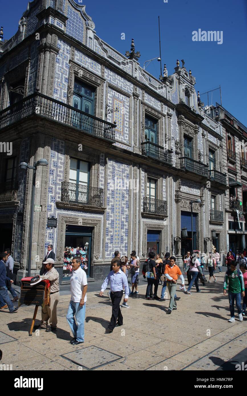 Casa de los Azulejos. Ciudad de México Fotografía de stock - Alamy