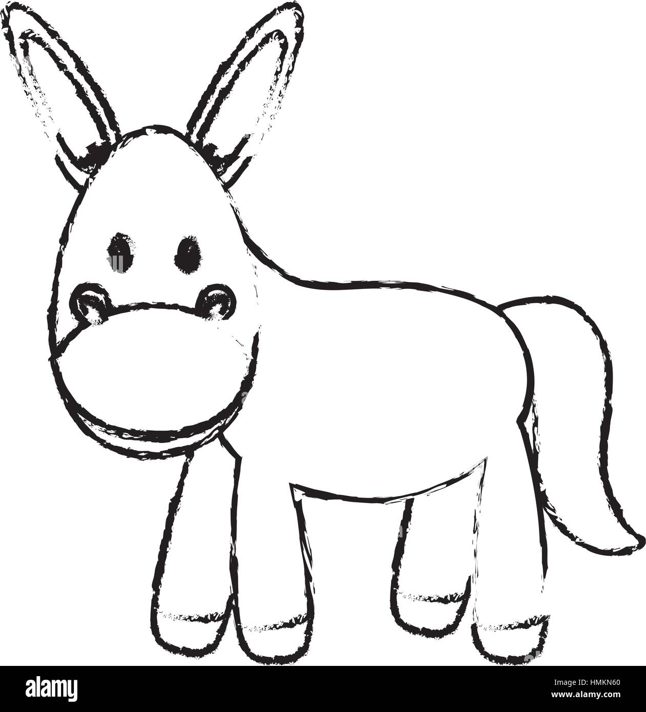 Como Se Llama El Burro De Winnie Pooh Burro de dibujos animados Imágenes de stock en blanco y negro - Página 3 -  Alamy