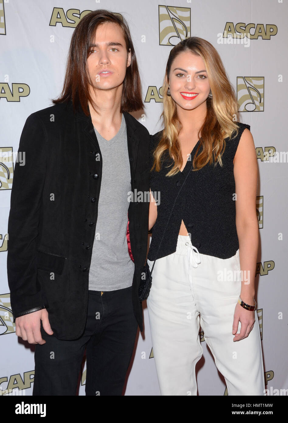 Beverly Hills, California, Estados Unidos. 7 Feb, 2015. 07 Febrero 2015 - Beverly Hills, CA - Antonio de la Torre, Trew Mullen. Las llegadas de ASCAP presenta los nominados al Grammy 2015 almuerzo celebrado en SLS Hotel. Crédito de la foto: Birdie Thompson/AdMedia Crédito: Birdie Thompson/AdMedia/Zuma alambre/Alamy Live News Foto de stock