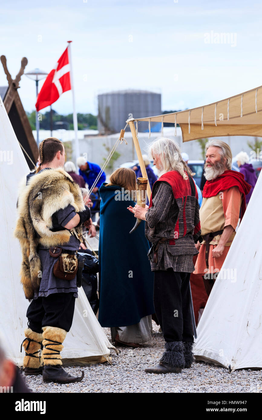 Disfraz de vikingo danés para mujer