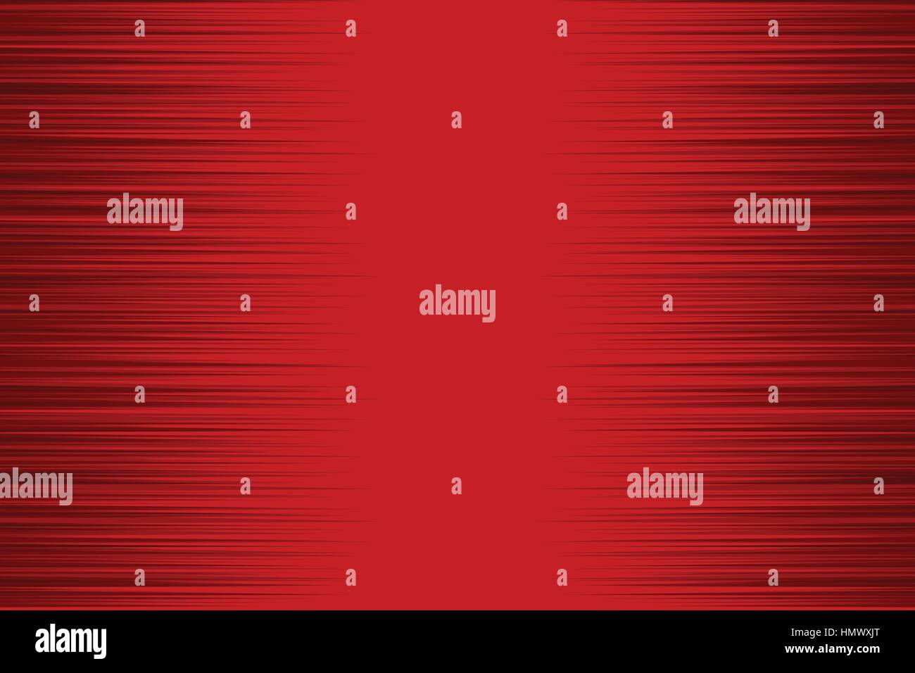 Fondo sombreado horizontal roja Ilustración del Vector