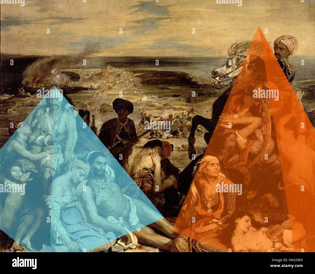 La masacre en quios Fotos e Imágenes de stock Alamy