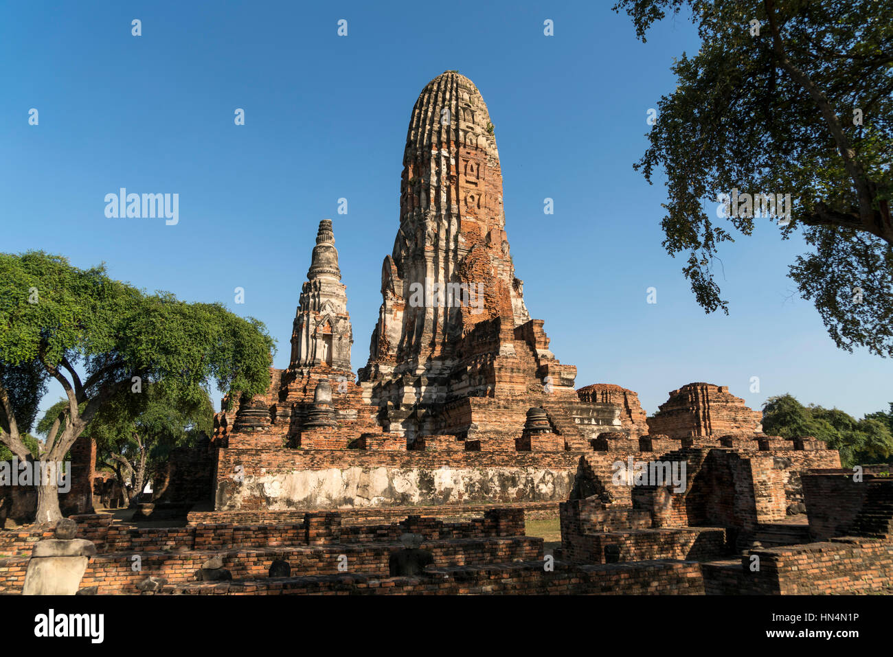 Buddhistische Tempelanlage Wat Phra Ram im Geschichtspark Ayutthaya,  Tailandia, Asien | templo budista Wat Phra Ram, el Parque Histórico de  Ayutthaya, tailandés Fotografía de stock - Alamy