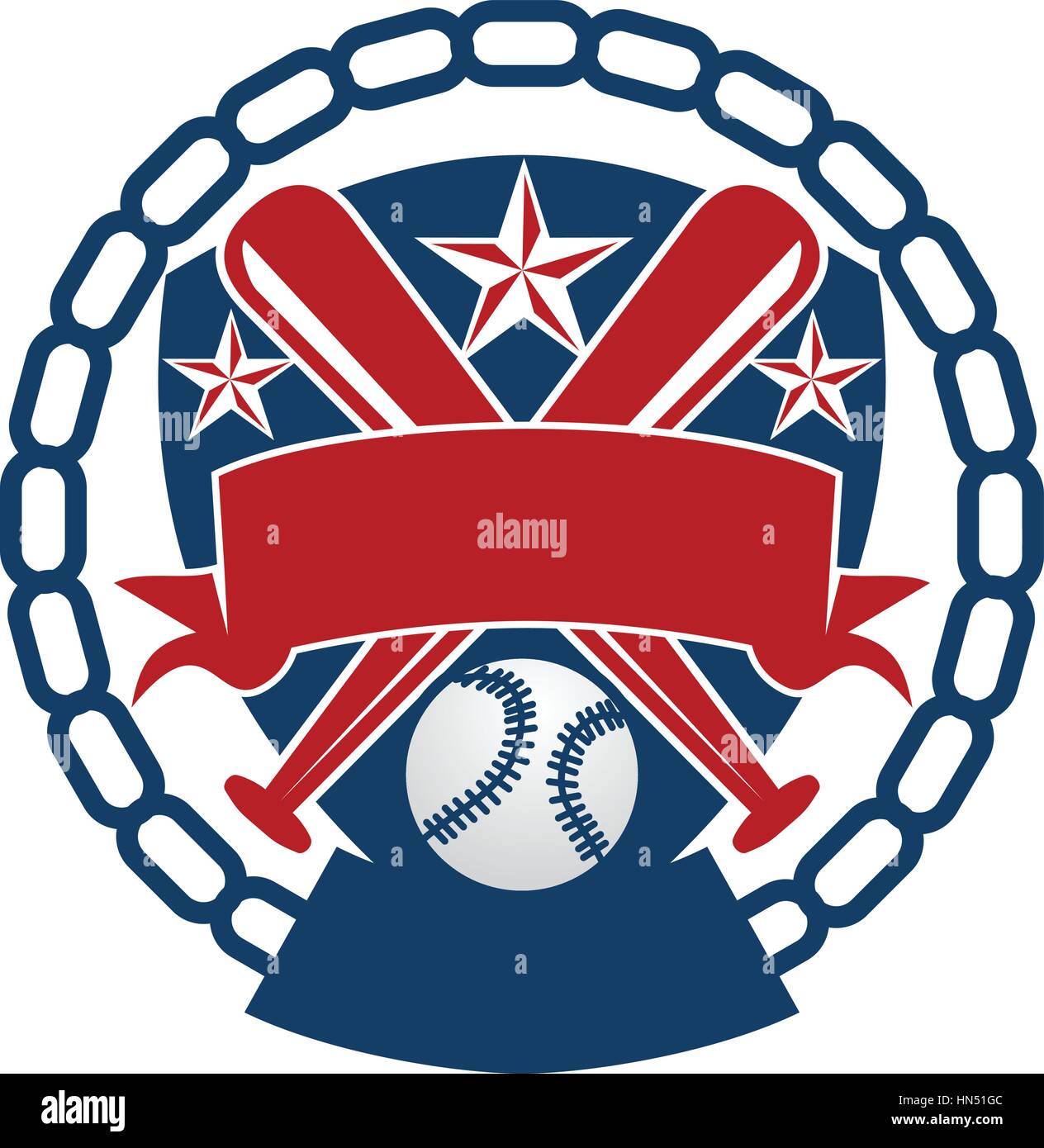 Logo de béisbol Imagen Vector de stock Alamy