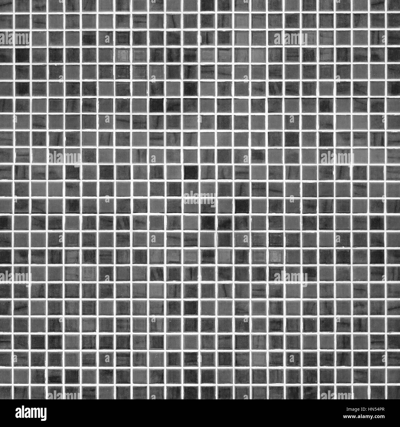 Baño de cerámica negra pared de mosaico en el fondo Fotografía de stock -  Alamy