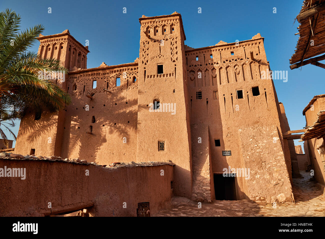 El Ksar Aït Benhaddou, a menudo utilizada como plató de Marruecos, al norte AfricaAfrica Foto de stock