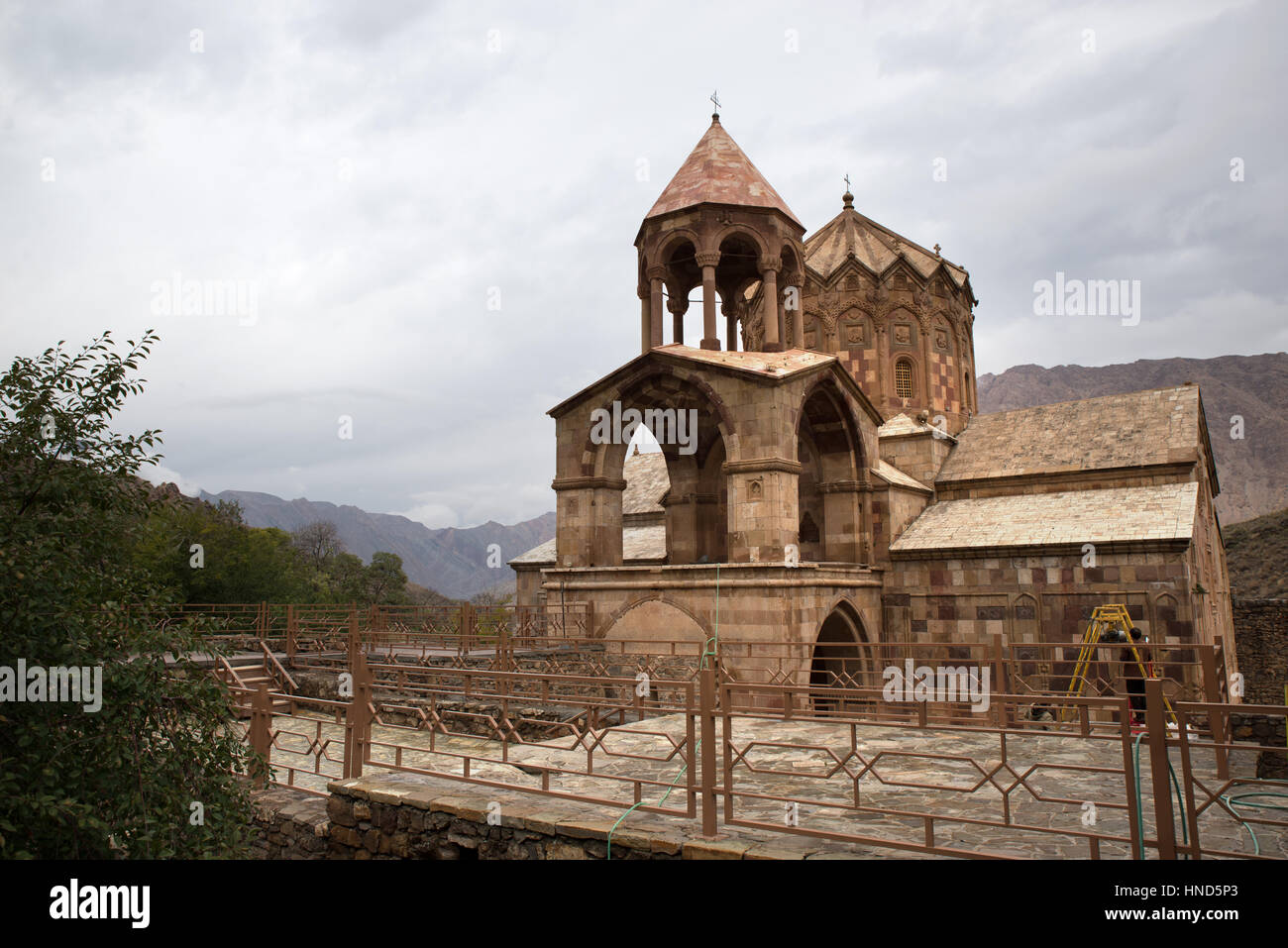 San stepanos monasterio, jolfa, provincia de Azerbaiyán oriental, Irán Foto de stock