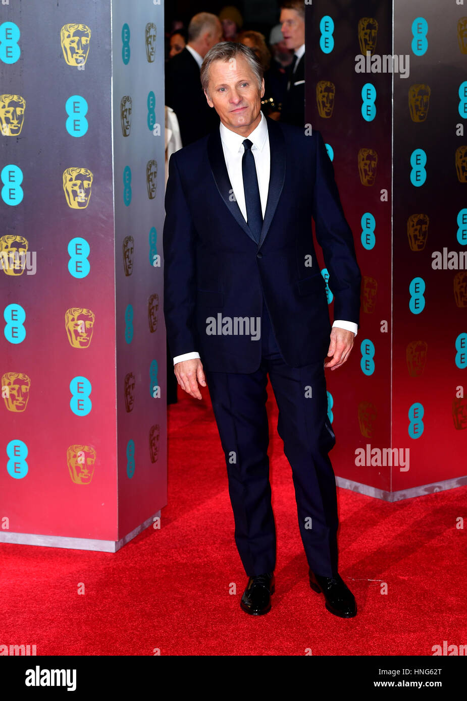 Viggo Mortensen, asistiendo a los EE British Academy Film Awards celebrado en el Royal Albert Hall, Kensington Gore, Kensington, Londres. Foto de stock