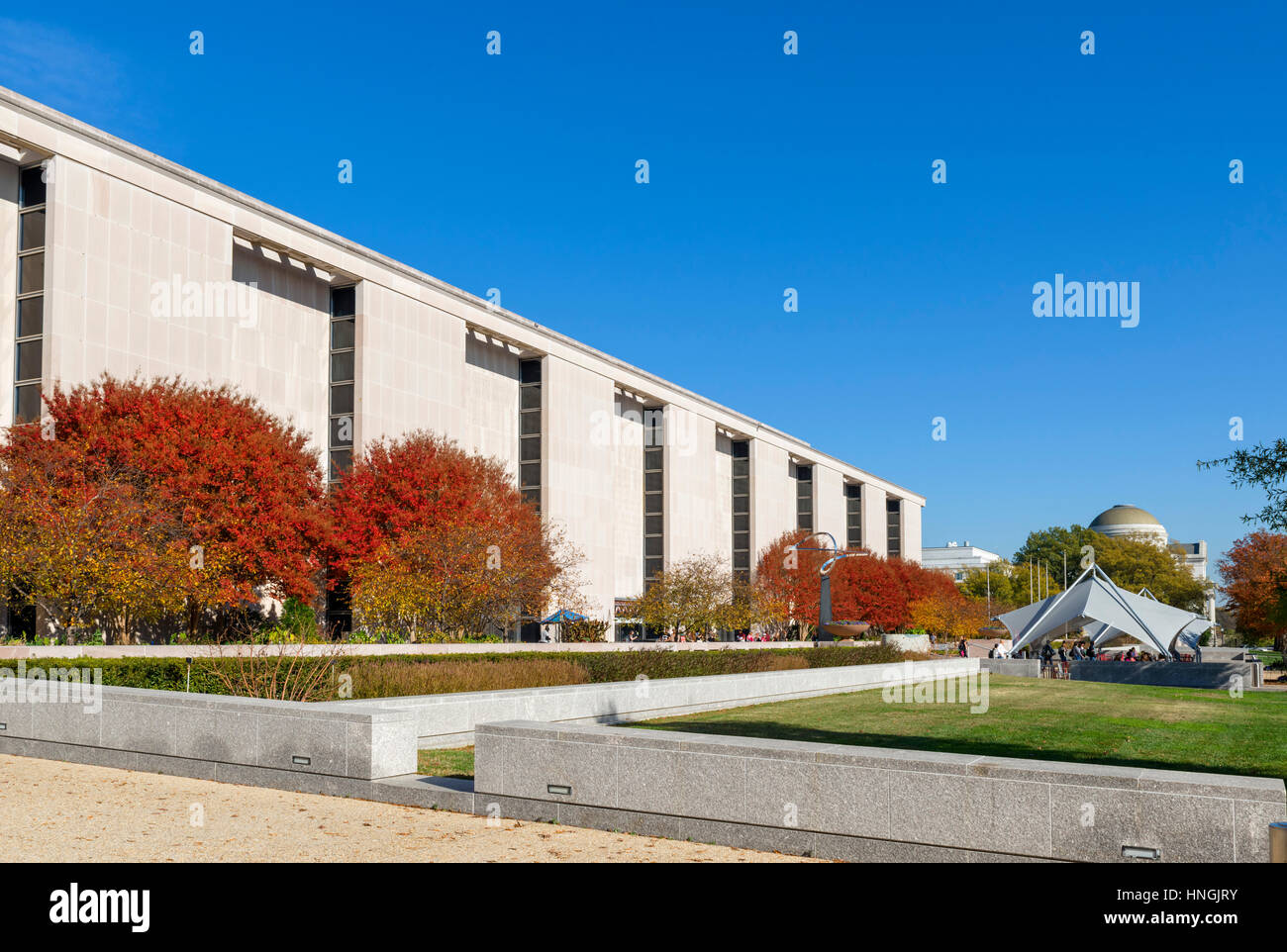 Museo Nacional de Historia Americana, Behring Centre, el National Mall, en Washington DC, EE.UU. Foto de stock