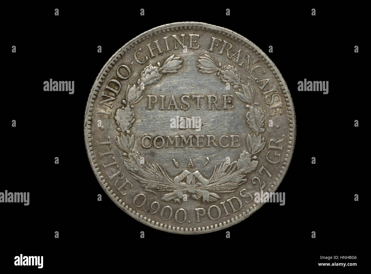 Moneda de la Indochina Francesa Foto de stock
