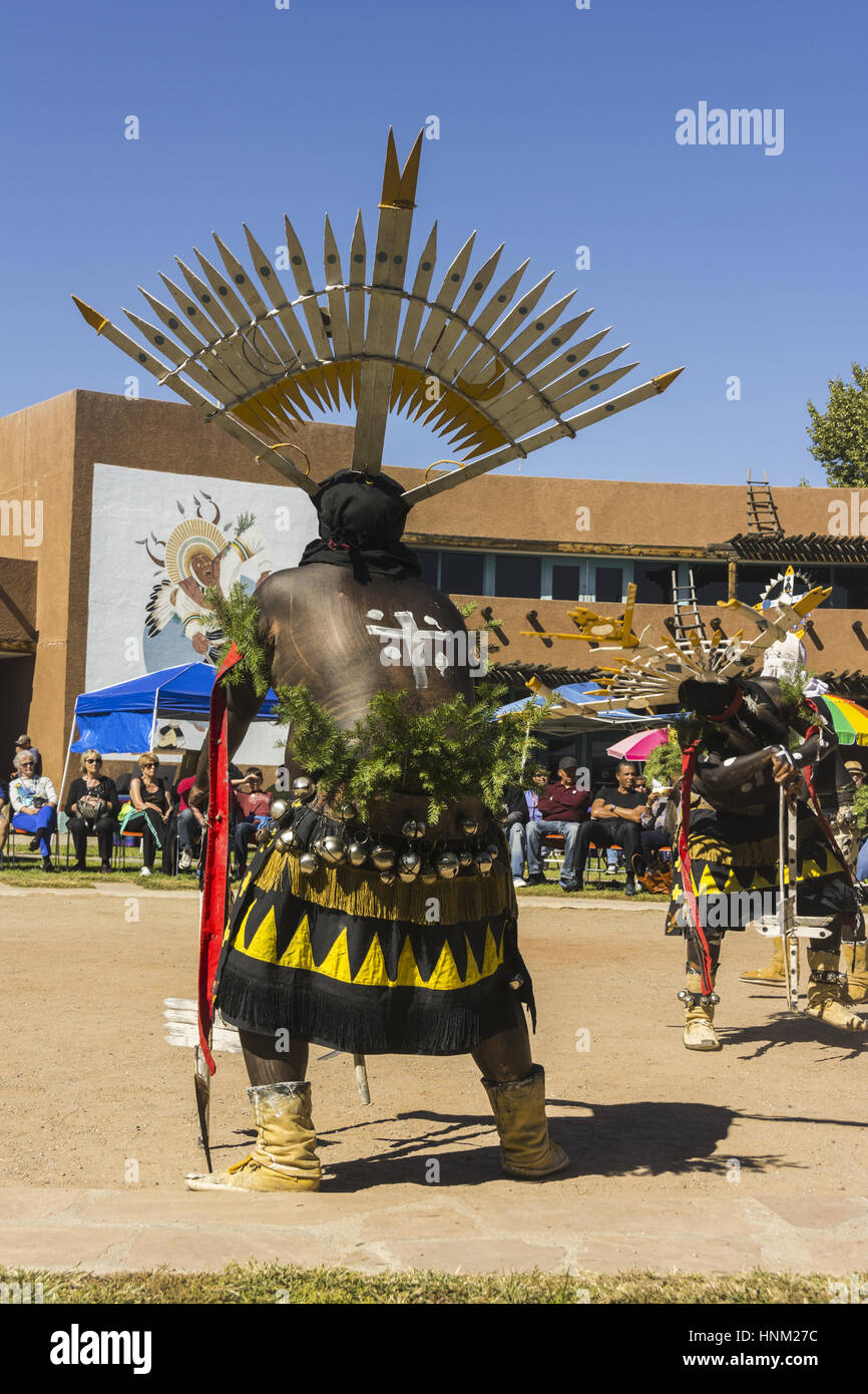 Albuquerque, Nuevo México, el Indian Pueblo Cultural Center,White Mountain Apache danza Foto