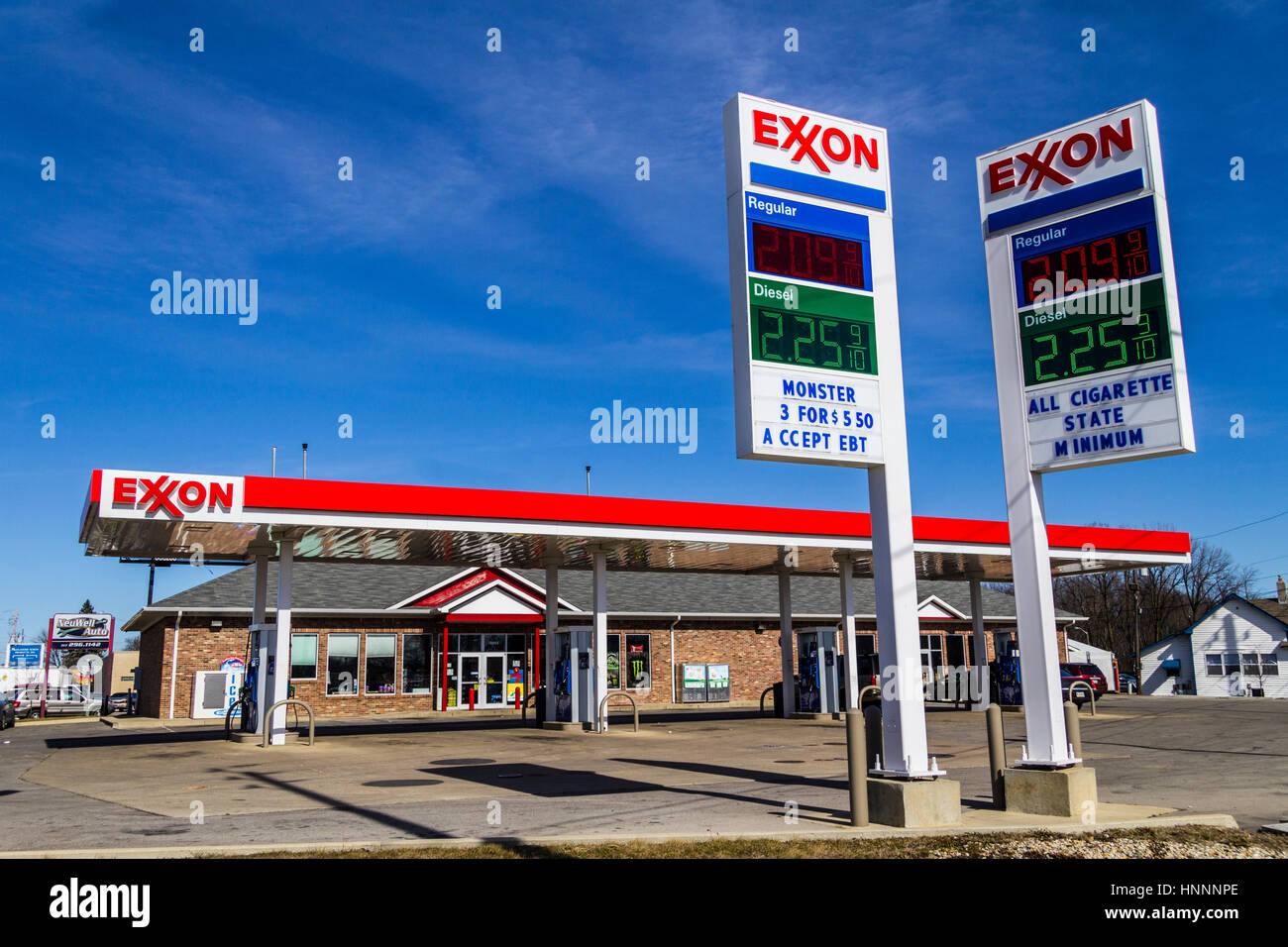 Mobil exxon fotografías e imágenes de alta resolución Alamy