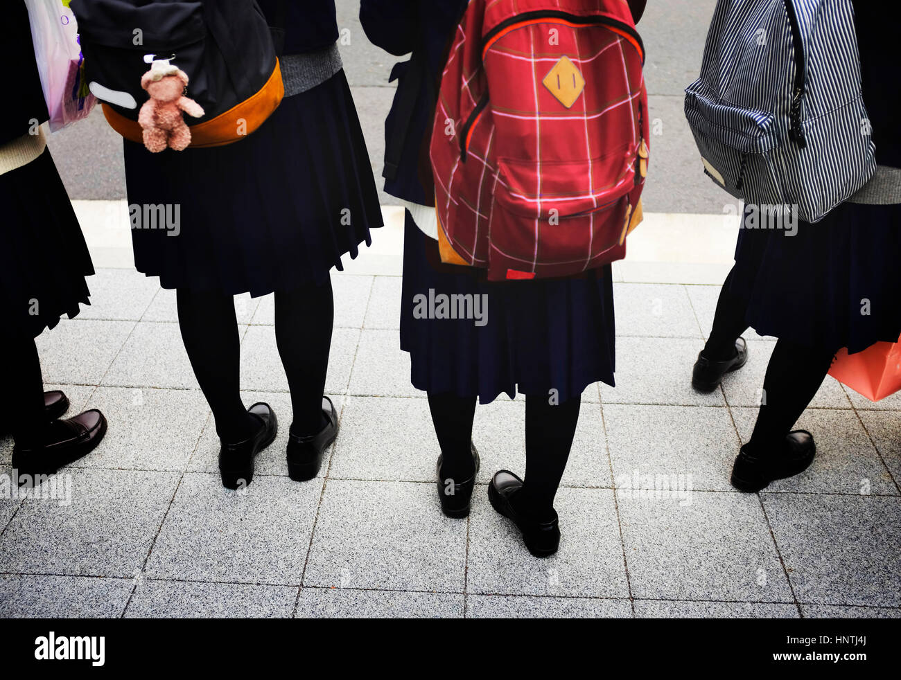 Mochila escolar japonesa e de alta resolución - Alamy