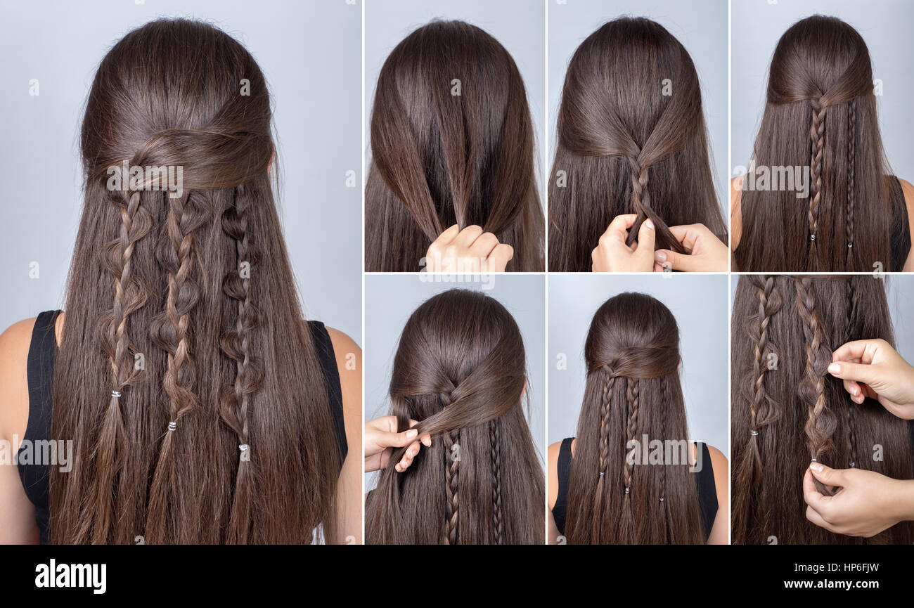 peinados para niñas pelo largo sueltoBúsqueda de TikTok