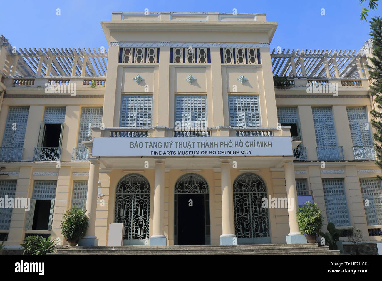 Museo de Bellas Artes de la ciudad de Ho Chi Minh, en la ciudad de Ho