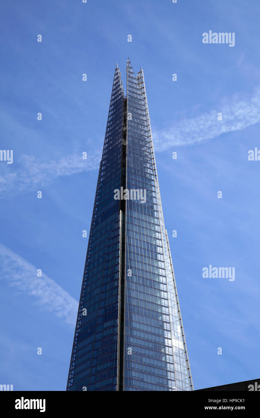 El rascacielos Shard, South Bank, Londres, Inglaterra, Reino Unido Foto de stock