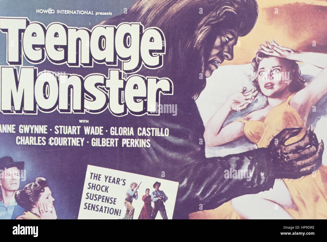 Teenage monster,1958 Foto de stock