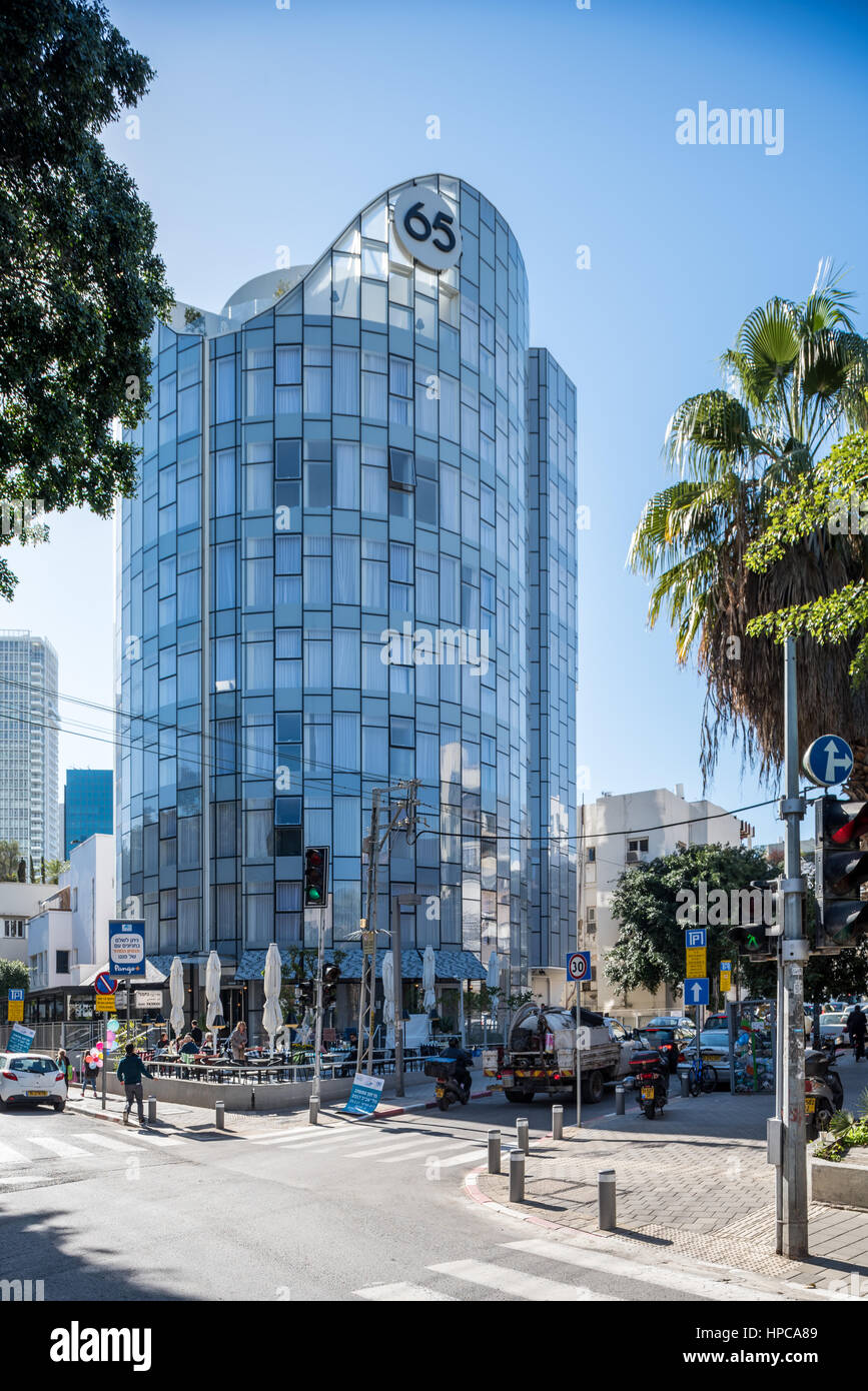 Israel, Tel Aviv-Yafo, Rothschild 65 hotel Fotografía de stock - Alamy