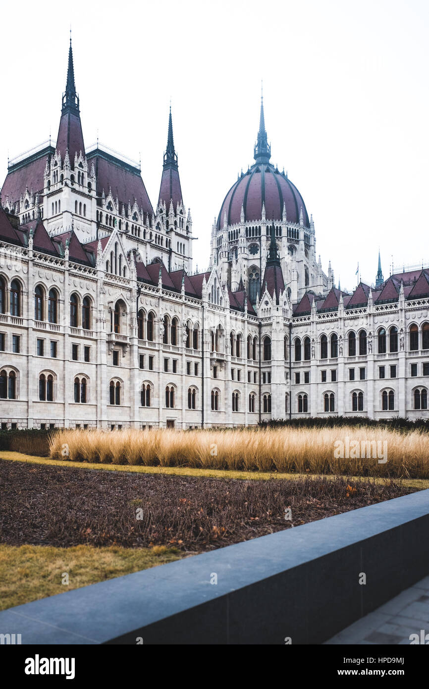 Hungría, Budapest: El Parlamento Húngaro Foto: Cronos/Alessandro Bosio Foto de stock