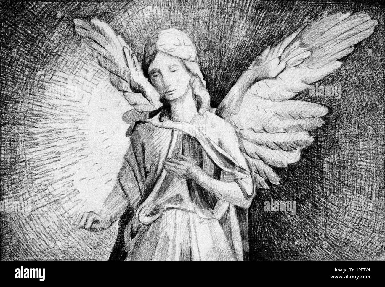Lapiz angel fotografías e imágenes de alta resolución - Alamy