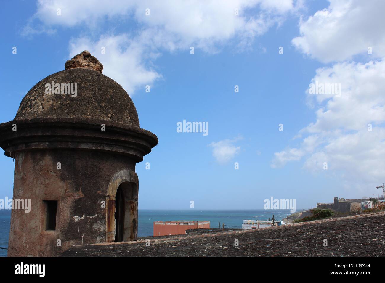 El viejo San Juan Foto de stock