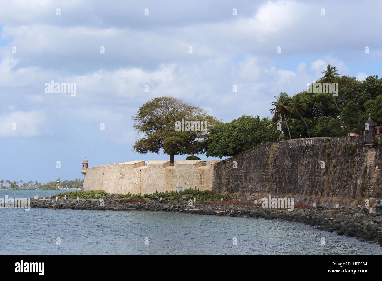 El viejo San Juan Foto de stock