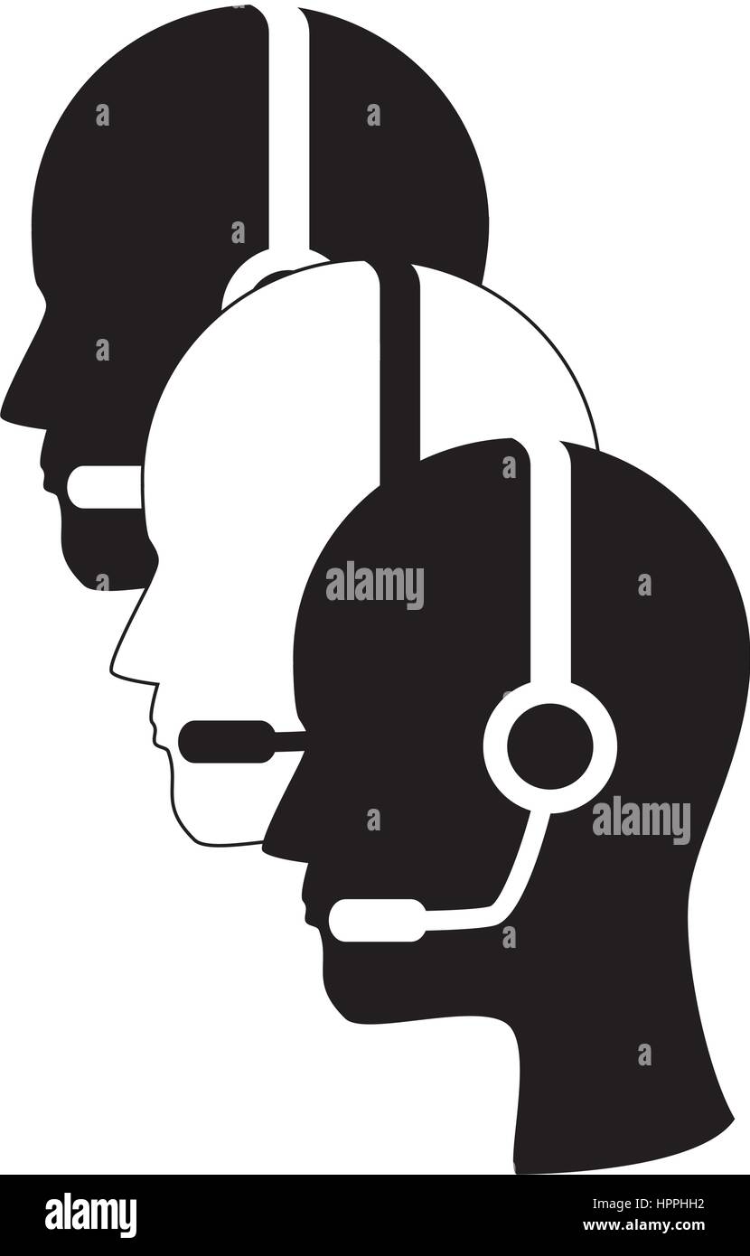 Icono Del Servicio De Agente De Call Center Imagen Vector De Stock Alamy