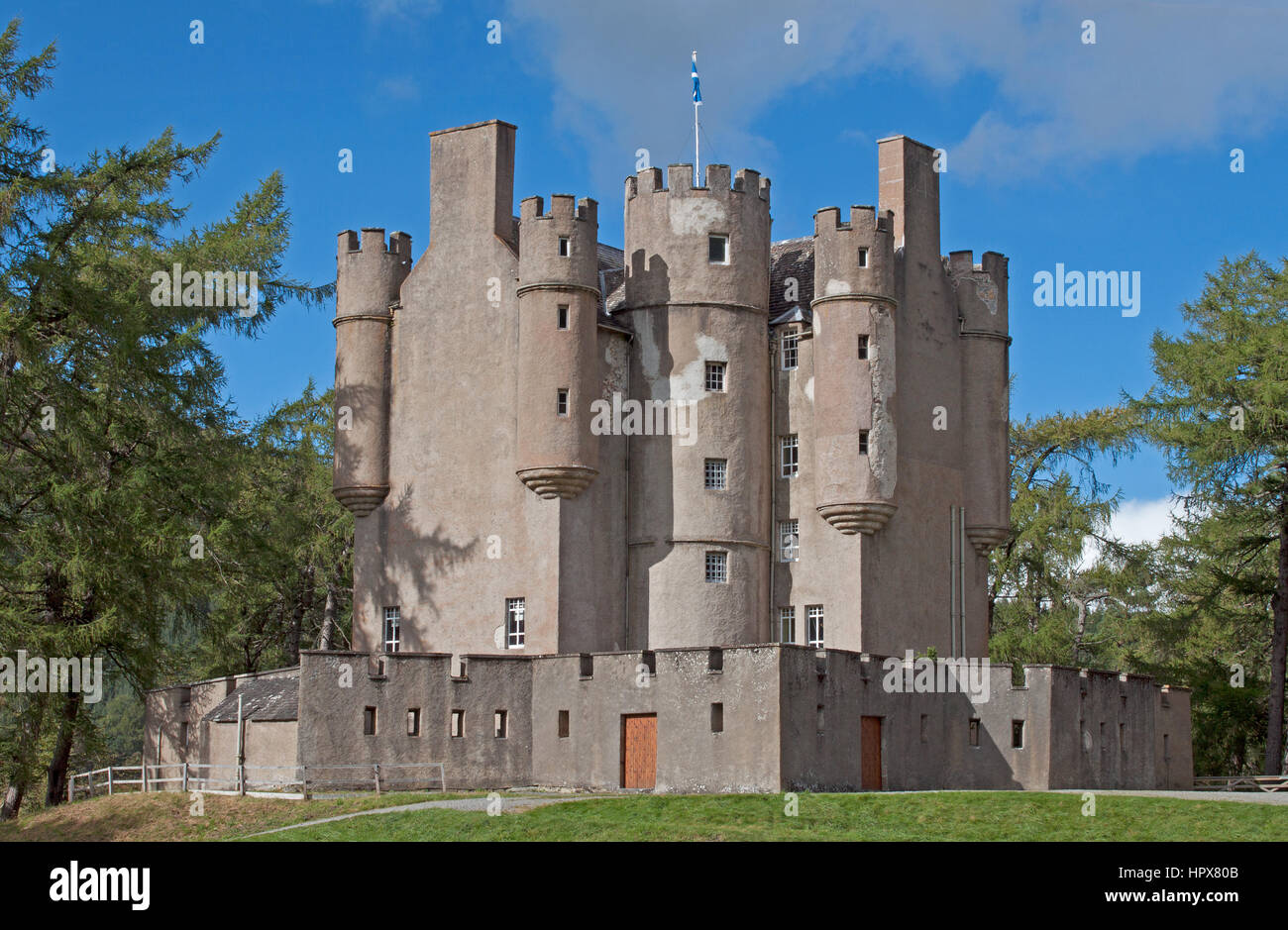 Braemar Castle, Escocia Foto de stock