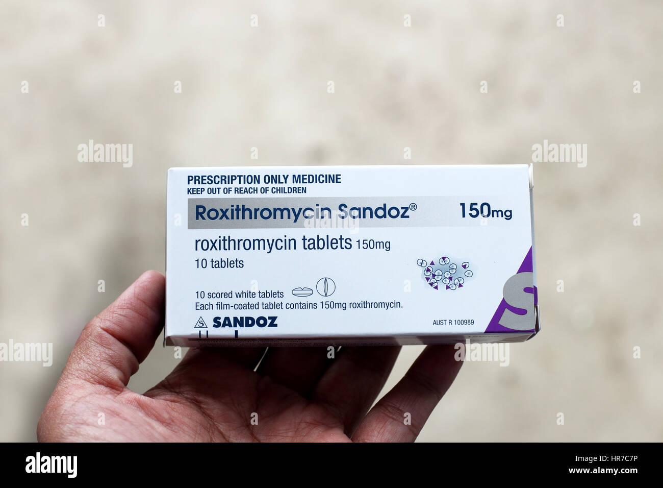 Roxithromycin sandoz 300mg xr