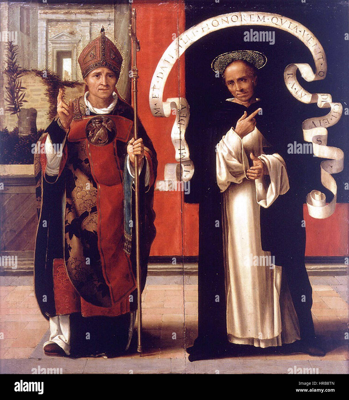 San Antonino de Florencia y San Vicente Ferrer (Museo de Bellas Artes de  Valencia Fotografía de stock - Alamy