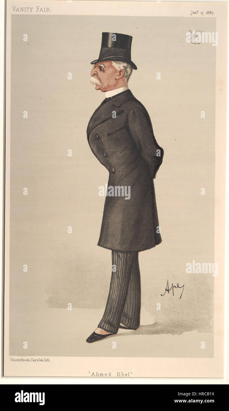 Donald Martin Stewart, Vanity Fair, 1887-01-15 Foto de stock