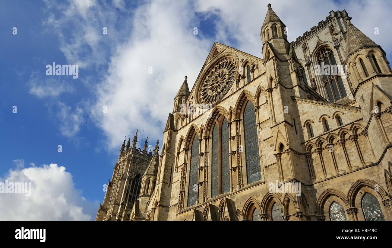 La Catedral de York, York Foto de stock