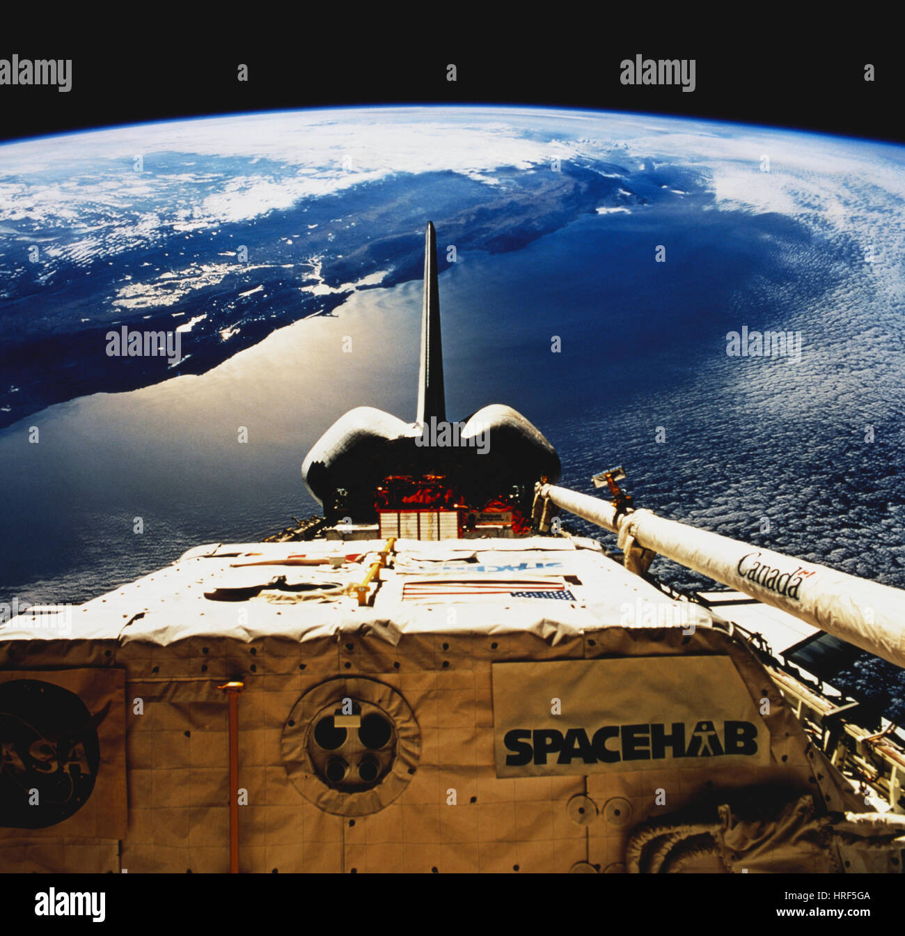 STS-77 del Transbordador Espacial Endeavour, 1996 Foto de stock