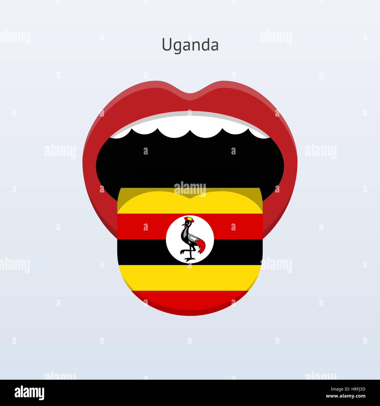 idioma-de-uganda-resumen-lengua-humana-ilustraci-n-vectorial-imagen